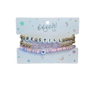 NWT Boutique "Be Still" Kids Bracelet Set